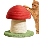 MushroomTree™ | Torre Arranhadora em Formato de Cogumelo para Gatos — Arranha, Escala e Brinca