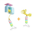 HangPlay™ | Brinquedo Automático Pendurável Lagarta e Pássaro para Gatos — Diversão sem Supervisão