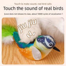 SongBird™ | Passarinho Elétrico Simulado com Som de Piar e Asas Batendo para Gatos
