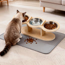 TrioTilt™ | Conjunto de 3 Tigelas em Aço Inox com Inclinação de 15° para Pets