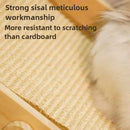 ReclineKat™ | Sofá Reclinável de 4 Posições com Arranhador Sisal para Gatos