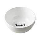 CeramBowl™ | Tigela Dupla de Cerâmica para Ração e Água de Gatos e Cães