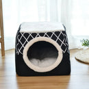 VillaPet™ | Casa-Cama Fechada Quente para Gatos e Cães no Inverno