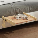 SpaceCat™ | Cama Cápsula Espacial de Madeira com Hammock para Gatos — Design Moderno