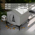 OutdoorWarm™ | Casinha Impermeável Dobrável para Gatos e Cães ao Ar Livre — Inverno