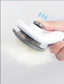 CombPet™ | Pente de Aço Inoxidável para Cães e Gatos de Pelo Longo