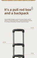 TravelPet™ | Mochila Mala com Trolley para Gatos e Cães Pequenos