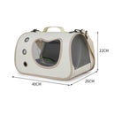 AirCarry™ | Bolsa Transversal Respirável para Gatos e Cães Pequenos