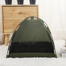 TentBed™ | Cama Tenda Tipo Concha de Inverno com Almofada para Gatos e Cães