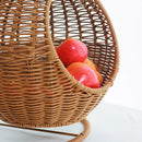 RattanNest™ | Ninho Suspenso em Rattan Trançado para Gatos — Estilo e Conforto