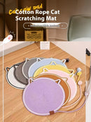 ScratchMat™ | Tapete Arranhador de Sisal para Gatos — Para Arranhar e Descansar