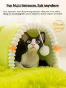 TunnelPlay™ | Túnel Brinquedo 3 em 1 com Bolas Interativas e Tapete para Pets
