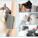 ScratchCorner™ | Escova de Canto Removível para Massagem e Remoção de Pelos de Gatos