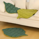 LeafMat™ | Tapete Cama de Algodão Dupla-Face em Formato de Folha para Gatos e Cães