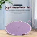 ScratchMat™ | Tapete Arranhador de Sisal para Gatos — Para Arranhar e Descansar