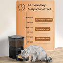 AutoFeed™ | Comedouro Automático Inteligente com Controle por Botão para Gatos e Cães