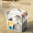 TravelPet™ | Mochila Mala com Trolley para Gatos e Cães Pequenos