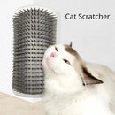 ScratchCorner™ | Escova de Canto Removível para Massagem e Remoção de Pelos de Gatos