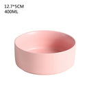 CeramSet™ | Conjunto Duplo de Tigelas de Cerâmica Autômontável para Gatos