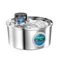 ChargeFount™ | Bebedouro de Aço Inox Sem Fio com Recarga para Gatos