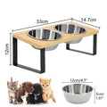 TiltBowl™ | Tigela Elevada com Inclinação de 15° para Gatos e Cães