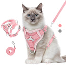 SafeWalk™ | Peitoral de Malha com Guia para Gatos e Cães Pequenos