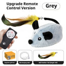 MouseBot™ | Rato Eletrônico Interativo com Sensor de Movimento para Gatos — USB Recarregável