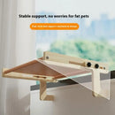 SpaceCat™ | Cama Cápsula Espacial de Madeira com Hammock para Gatos — Design Moderno