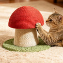 MushroomTree™ | Torre Arranhadora em Formato de Cogumelo para Gatos — Arranha, Escala e Brinca