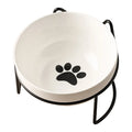 CeramBowl™ | Tigela Dupla de Cerâmica para Ração e Água de Gatos e Cães