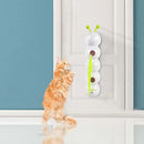WiggleWorm™ | Brinquedo Lagarta Interativa com Ventosa para Gatos — Estimulação Mental