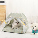TentBed™ | Cama Tenda Tipo Concha de Inverno com Almofada para Gatos e Cães