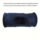 SnugTunnel™ | Túnel Dobrável de Pelúcia para Gatos e Cães — Brinca e Descansa