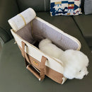 StyleCarry™ | Bolsa Transportadora de Tela para Gatos e Cães Pequenos