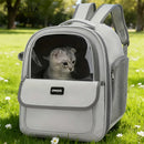 CapsulePet™ | Mochila Transportadora Grande com Cápsula Respirável para Gatos