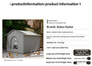 OutdoorWarm™ | Casinha Impermeável Dobrável para Gatos e Cães ao Ar Livre — Inverno