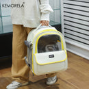 CapsulePet™ | Mochila Transportadora Grande com Cápsula Respirável para Gatos