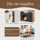 FlexPad™ | Tapete Arranhador Adesivo Recortável para Gatos