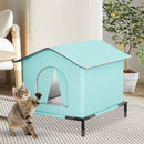 OutdoorCave™ | Casinha Impermeável Quente para Gatos e Cães ao Ar Livre — Inverno