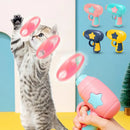 DiscShoot™ | Lançador de Mini Discos Voadores Interativo para Gatos — Jogo de Perseguição
