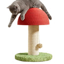 MushroomTree™ | Torre Arranhadora em Formato de Cogumelo para Gatos — Arranha, Escala e Brinca