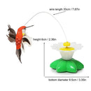 FlutterBug™ | Borboleta Elétrica Rotativa para Gatos — Movimento Aleatório e Cores Vivas