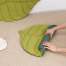LeafMat™ | Tapete Cama de Algodão Dupla-Face em Formato de Folha para Gatos e Cães