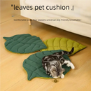 LeafMat™ | Tapete Cama de Algodão Dupla-Face em Formato de Folha para Gatos e Cães