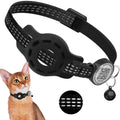SmartTag™ | Coleira para Gatos com Suporte AirTag e QR Code de Identificação