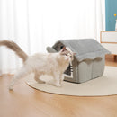 CaveSofa™ | Casinha Sofá Dobrável Removível e Lavável para Gatos e Cães — Conforto Total