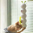 WiggleWorm™ | Brinquedo Lagarta Interativa com Ventosa para Gatos — Estimulação Mental