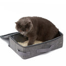 FoldBox™ | Caixa de Areia Dobrável em Oxford para Gatos com Pá Inclusa