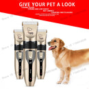 ClipPet™ | Cortador de Pelo Profissional Recarregável para Cães, Gatos e Coelhos