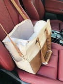StyleCarry™ | Bolsa Transportadora de Tela para Gatos e Cães Pequenos